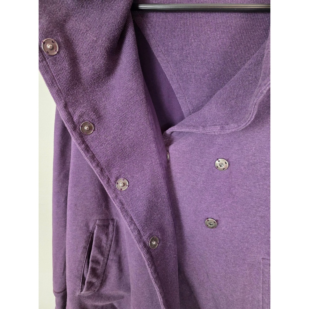 Lululemon Gratitude Wrap Purple Button Up Collar Jacket Women's‎ - Picture 5 of 8